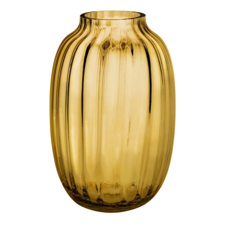 Holmegaard Primula vase 25,5 cm Amber