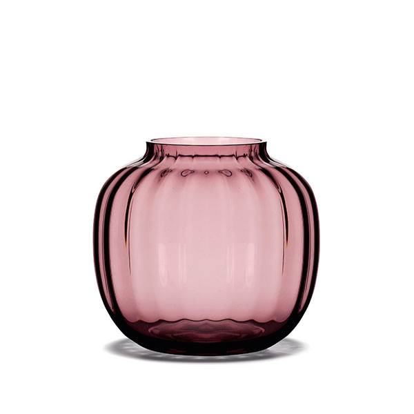 Holmegaard Primula vase - H:12,5 cm - Blomme Holmegaard Primula vase - H:12,5 cm - Blomme