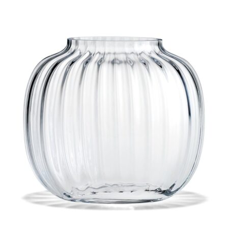 Holmegaard Primula vase oval 17,5 cm Klar