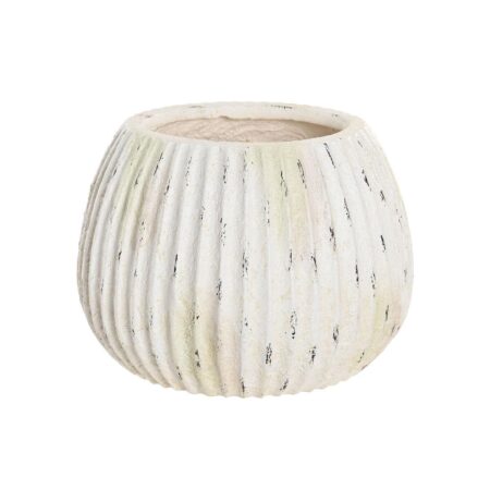 Home ESPRIT vase - hvid magnesium, 36 × 36 × 26 cm