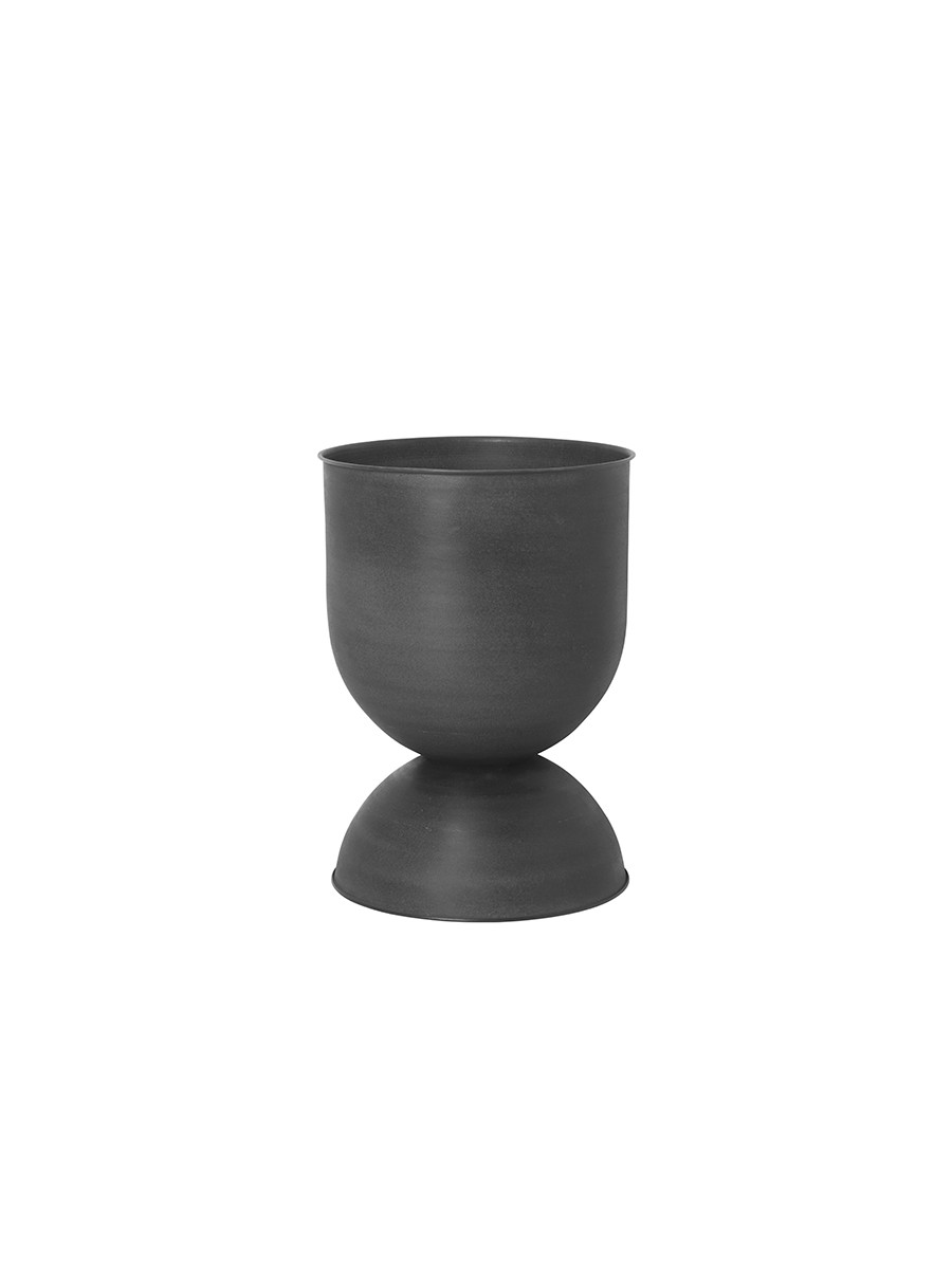 Hourglass Pot, sort fra Ferm Living (Small) Hourglass Pot, sort fra Ferm Living (Small)