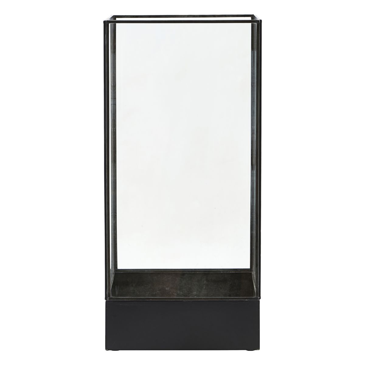 House Doctor - Display box, Plant, Svart antikvitet, 21x21x45 cm House Doctor - Display box, Plant, Svart antikvitet, 21x21x45 cm