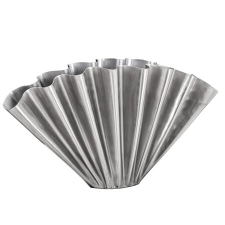 House Doctor Flood vase - 30x53,5 - børstet sølv