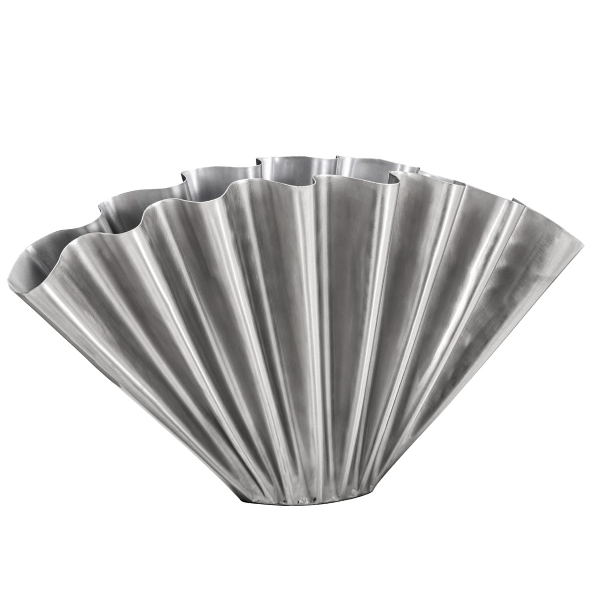 House Doctor Flood vase - 30x53,5 - børstet sølv House Doctor Flood vase - 30x53,5 - børstet sølv