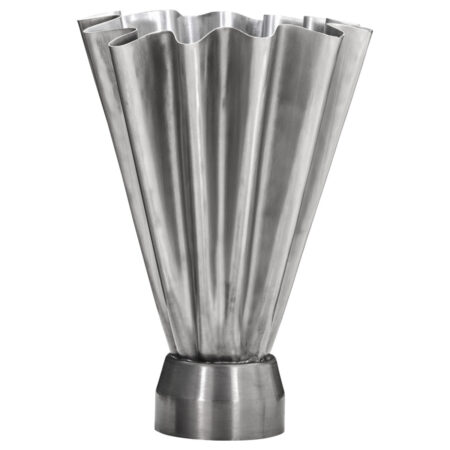 House Doctor Flood vase - 33x23 - børstet sølv