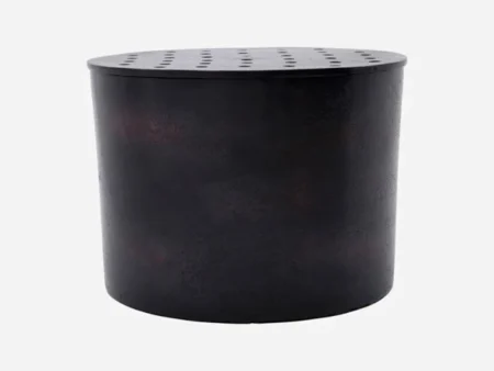 House Doctor, Flow vase, Bruneret messing, h: 14 xø: 20 cm