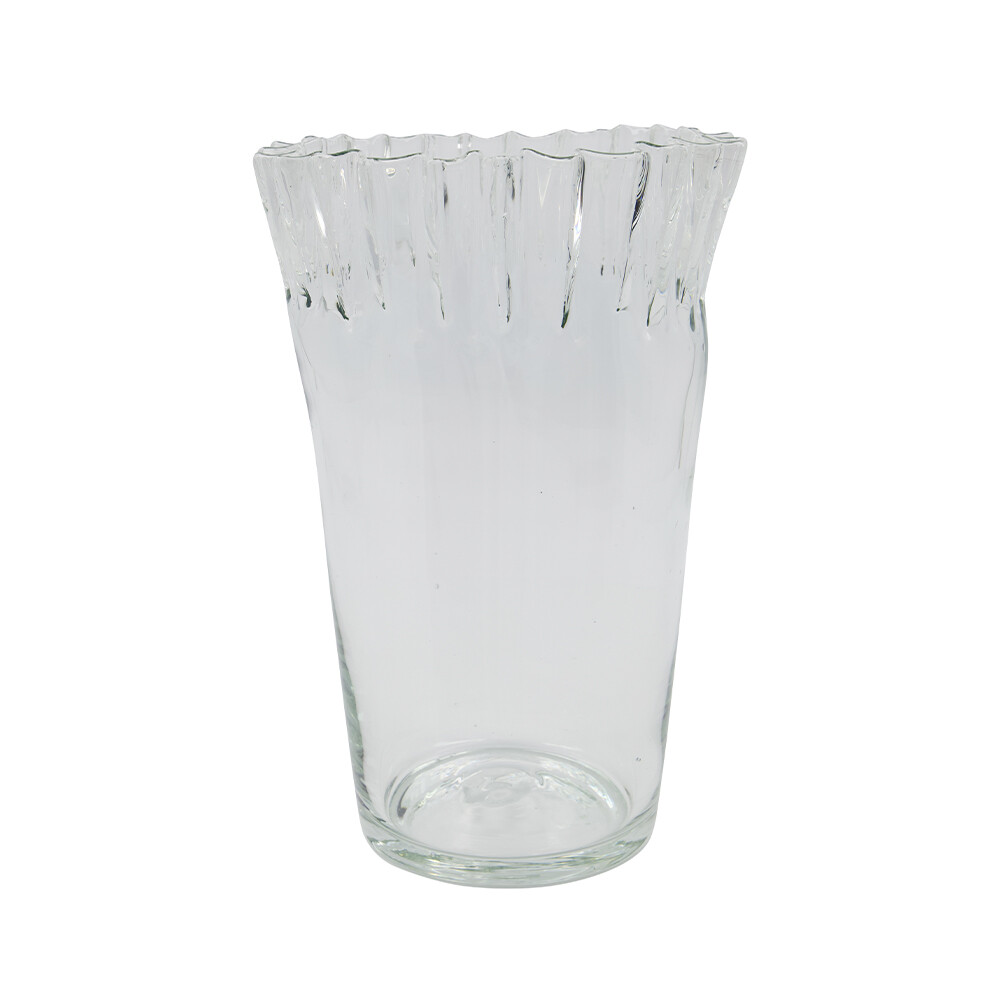 House Doctor - Fold Vase Clear House Doctor - Fold Vase Clear