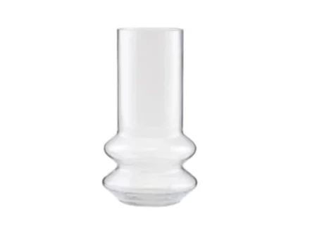 House Doctor, Forms vase, Klar, h: 24 xø: 14 cm