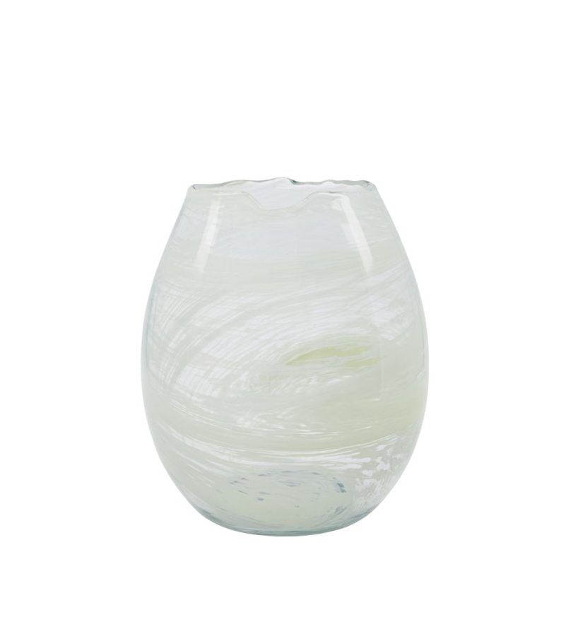 House Doctor Jupiter Vase Ø: 17 cm - Lysegrøn House Doctor Jupiter Vase Ø: 17 cm - Lysegrøn