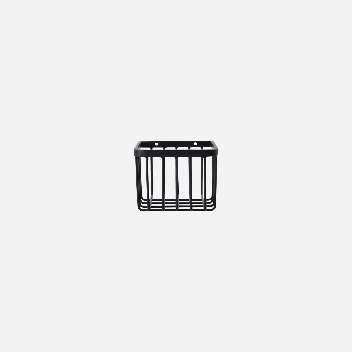 House Doctor - Kurv, Bath, 12 cm, sort House Doctor - Kurv, Bath, 12 cm, sort
