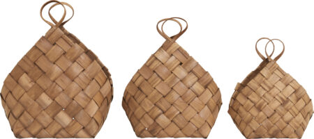 House Doctor - Kurve - Conical - Brun - 2 Stk
