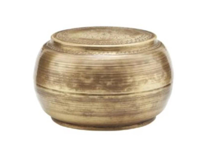 House Doctor, Linna krukke, messing, h: 7 xø: 12cm House Doctor, Linna krukke, messing, h: 7 xø: 12cm