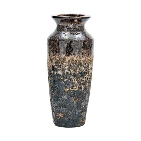 House Doctor Maya Vase Antique Brown