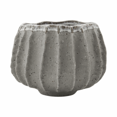 House Doctor Shell krukke Ø18 cm Grå