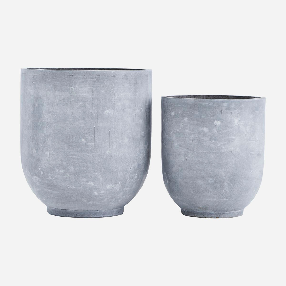 House Doctor-Urtepotte, Gard, Grå-S:, h: 45 cm, dia: 40 cm, L:, h: 55 cm, dia: 50 cm - Grey / Fiber cement / S:, h: 45 cm, dia: 40 cm, L:, h: 55 cm, dia: 50 cm House Doctor-Urtepotte, Gard, Grå-S:, h: 45 cm, dia: 40 cm, L:, h: 55 cm, dia: 50 cm - Grey / Fiber cement / S:, h: 45 cm, dia: 40 cm, L:, h: 55 cm, dia: 50 cm