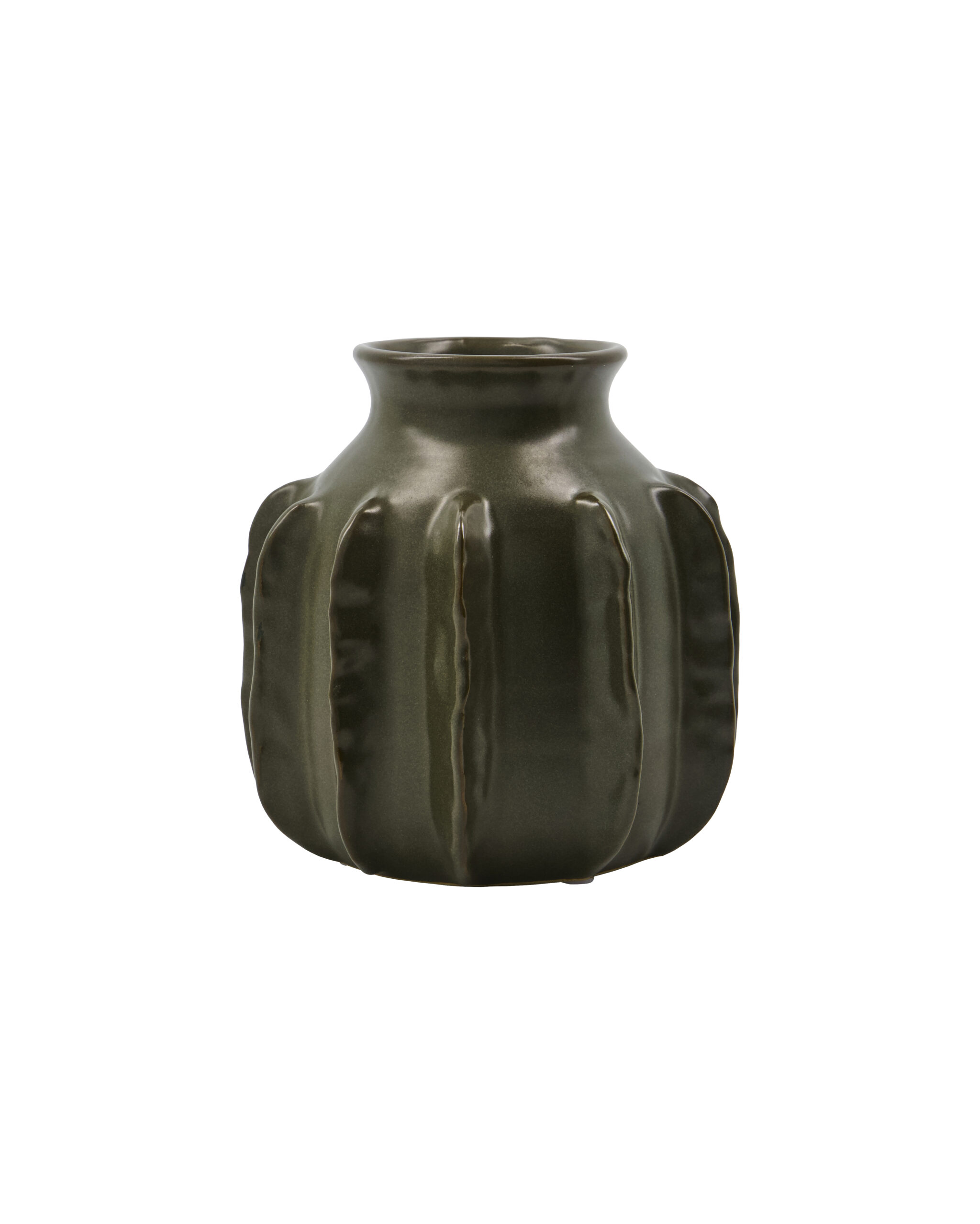 House Doctor - Vase, Cactus, Mørkegrøn House Doctor - Vase, Cactus, Mørkegrøn