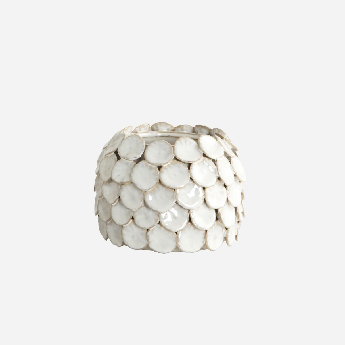 House Doctor - Vase, Dot, Hvid B House Doctor - Vase, Dot, Hvid B