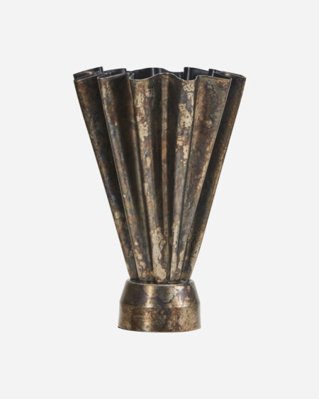 House Doctor - Vase, Flood, Antik brun H33 cm