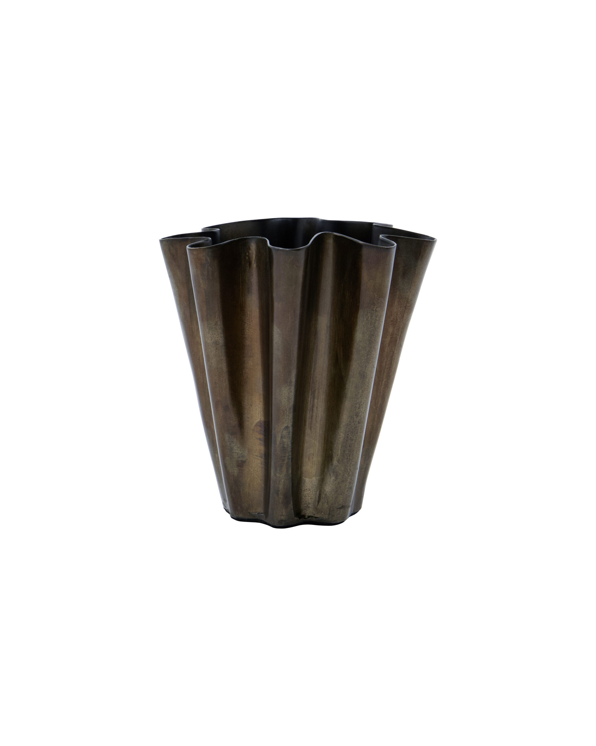 House Doctor - Vase, Flood, Ø:12,5 cm, Antik brun House Doctor - Vase, Flood, Ø:12,5 cm, Antik brun