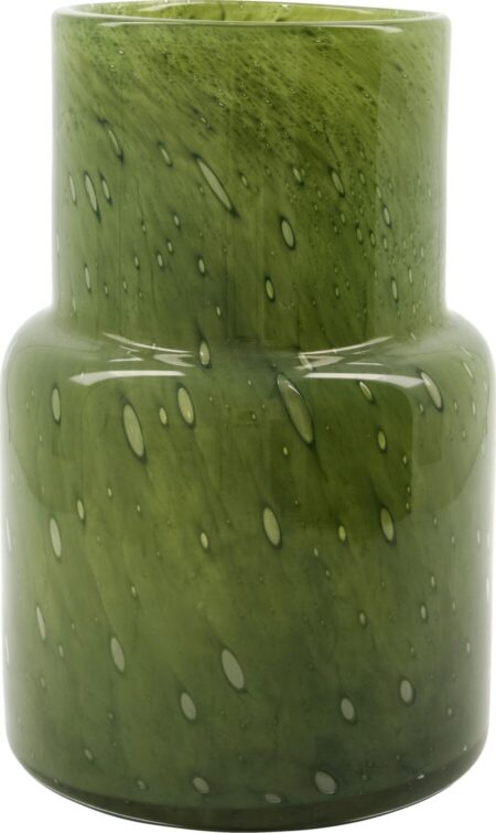 House Doctor - Vase - Hdbole - Glas - Mørkegrøn - 25,5 Cm