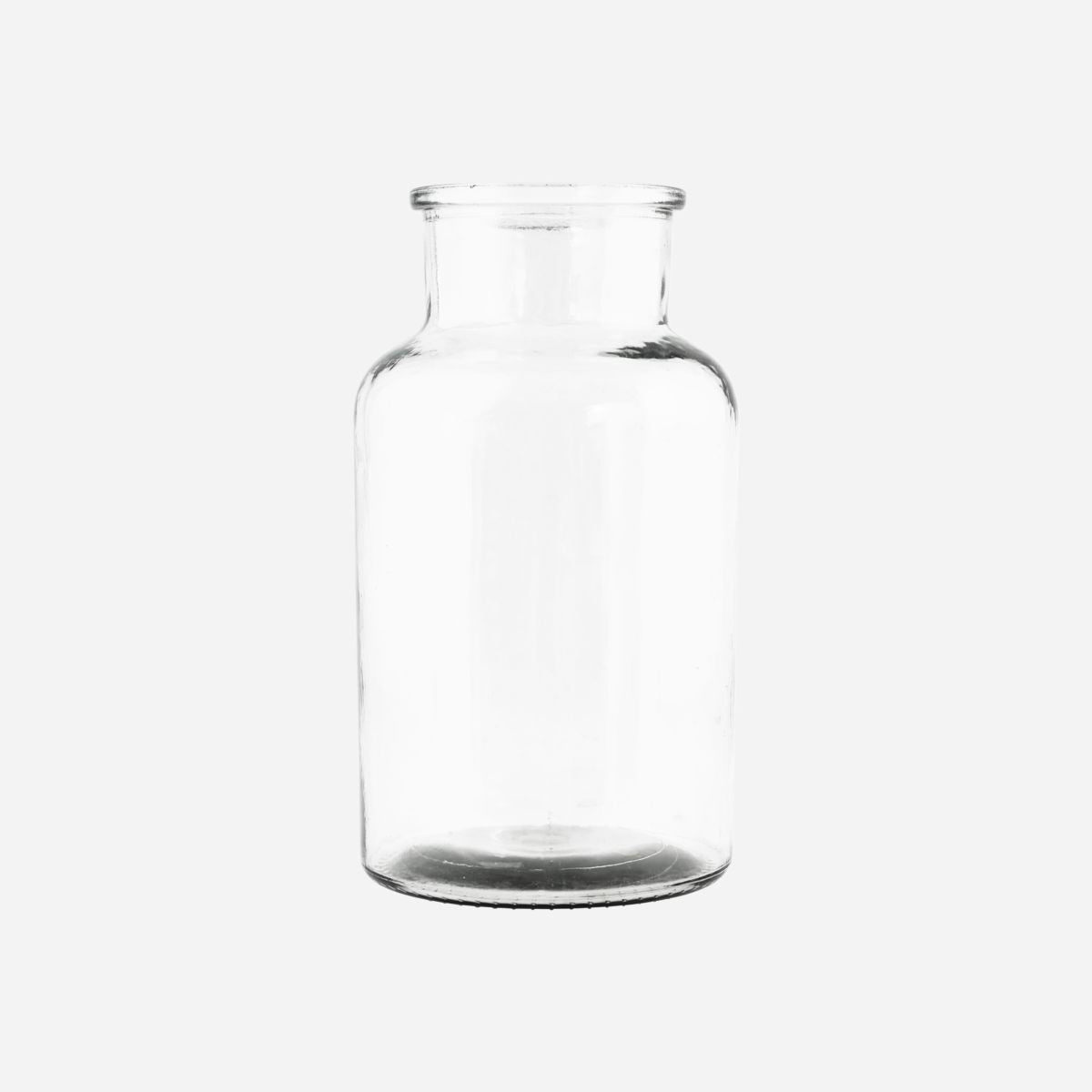 House Doctor - Vase, Jar, Klar - h: 25.5 cm, dia: 13.5 cm - h: 25.5 cm, dia: 13.5 cm / Klar House Doctor - Vase, Jar, Klar - h: 25.5 cm, dia: 13.5 cm - h: 25.5 cm, dia: 13.5 cm / Klar
