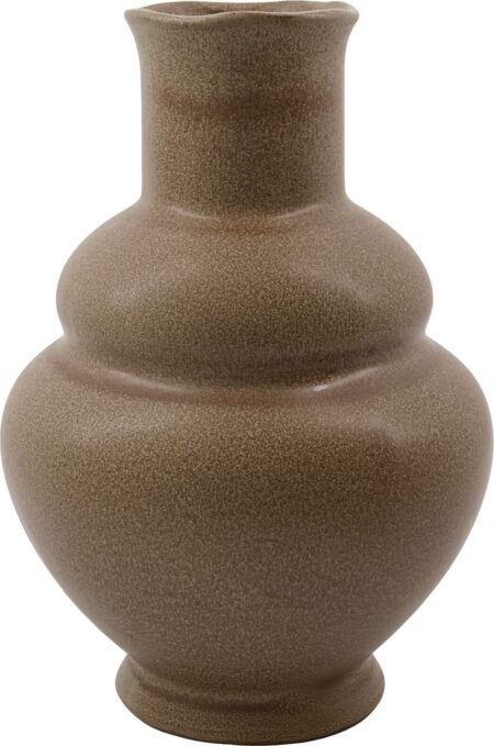 House Doctor - Vase - Liva - Keramik - Camel - 29 Cm