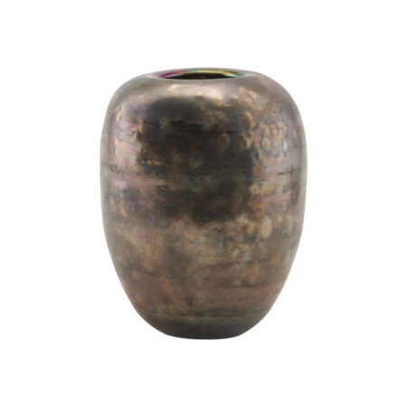 House Doctor - Vase, Mirror D: 14,5 cm. H: 19 cm. - D: 14.5 cm H: 19 cm / Brun