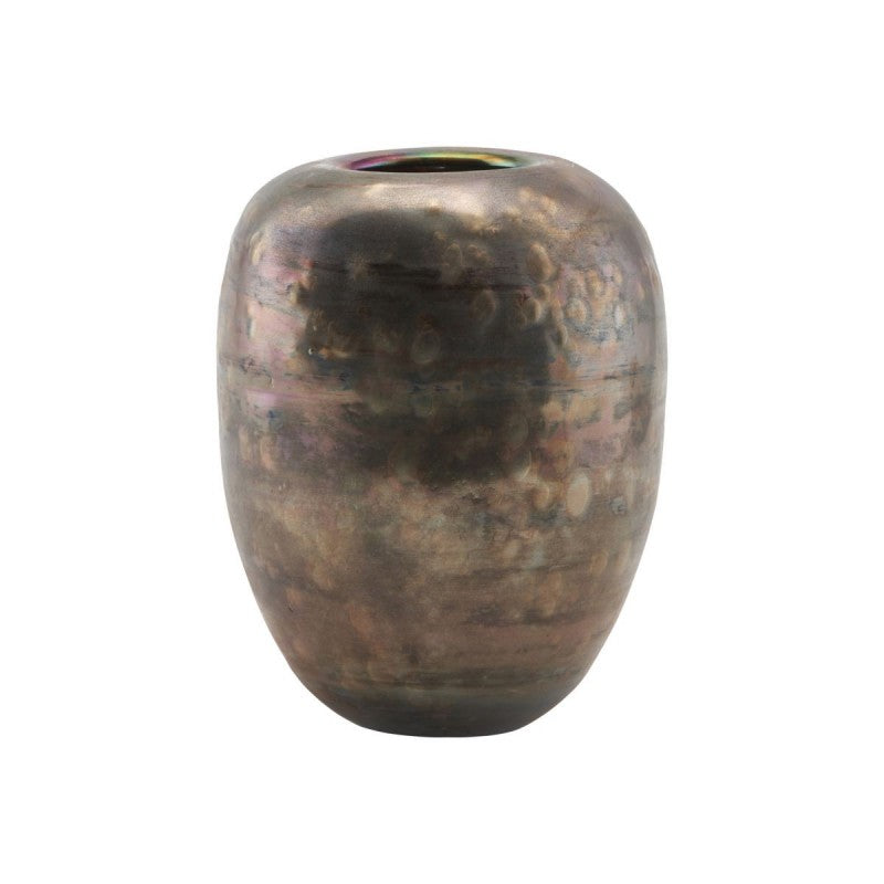 House Doctor - Vase, Mirror D: 14,5 cm. H: 19 cm. - D: 14.5 cm H: 19 cm / Brun House Doctor - Vase, Mirror D: 14,5 cm. H: 19 cm. - D: 14.5 cm H: 19 cm / Brun