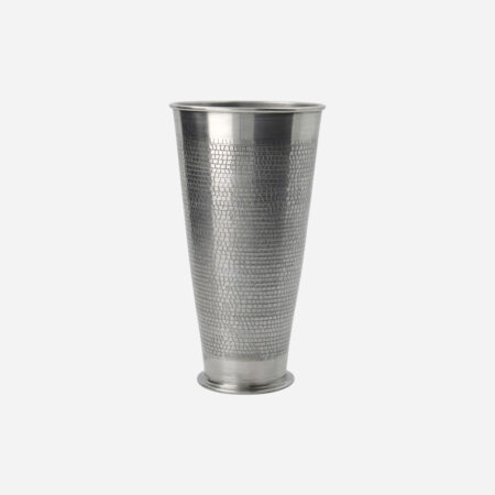 House Doctor - Vase/Urtepotte, Arti, Antik sølv H20 cm