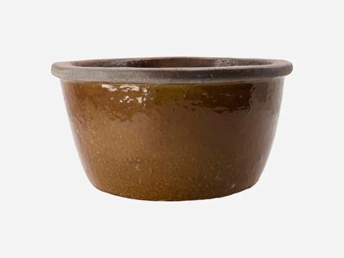 House Doctor, Whai urtepotte, Sennep, h: 17 xø: 37 cm House Doctor, Whai urtepotte, Sennep, h: 17 xø: 37 cm