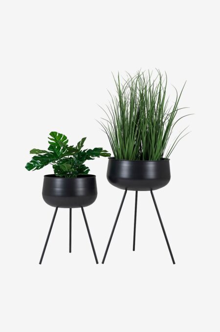 House Nordic - Blomsterkrukker Ardola - Sort - Urtepotteskjulere & vaser - - Homeroom