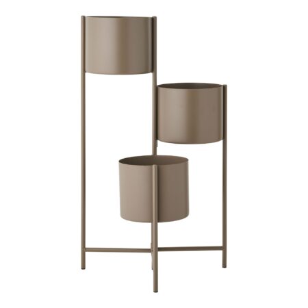 House Nordic - Urtepotte, stål, brun H75,5 cm