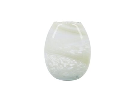 House doctor - Vase - Jupiter - Vase - Light green - Large - H25 x D21 cm