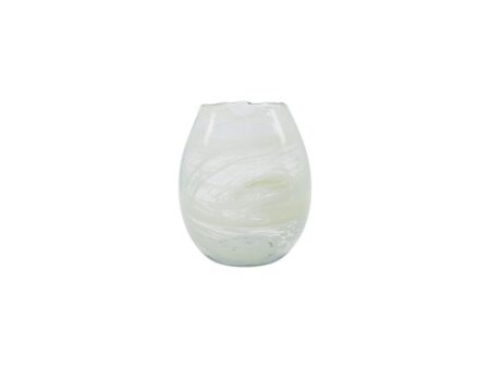 House doctor - Vase - Jupiter - Vase - Light green - Small - H20 x D17 cm