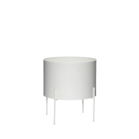 Hübsch Airy Plantekrukke 42 cm Hvid