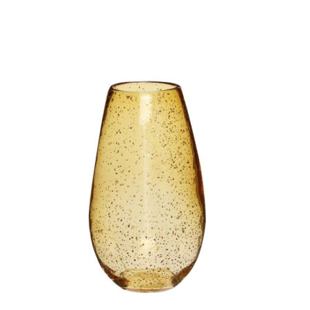 Hübsch - Glow Vase Amber