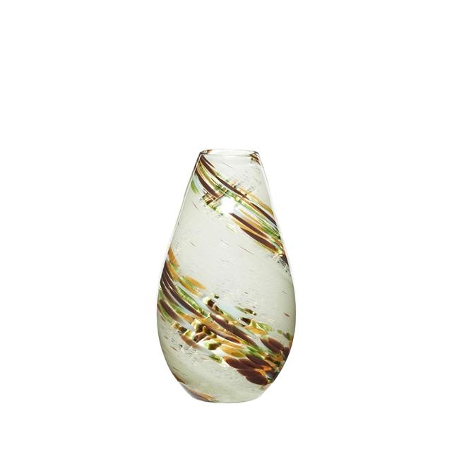 Hübsch Grove Vase Ravfarve/Brun/Grøn Hübsch Grove Vase Ravfarve/Brun/Grøn