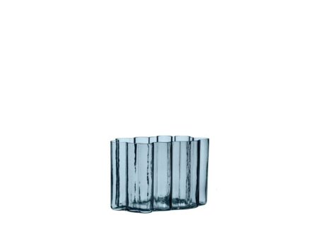 Hübsch - Umber Vase Blue