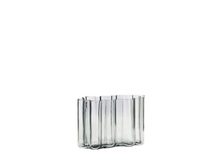 Hübsch - Umber Vase Clear