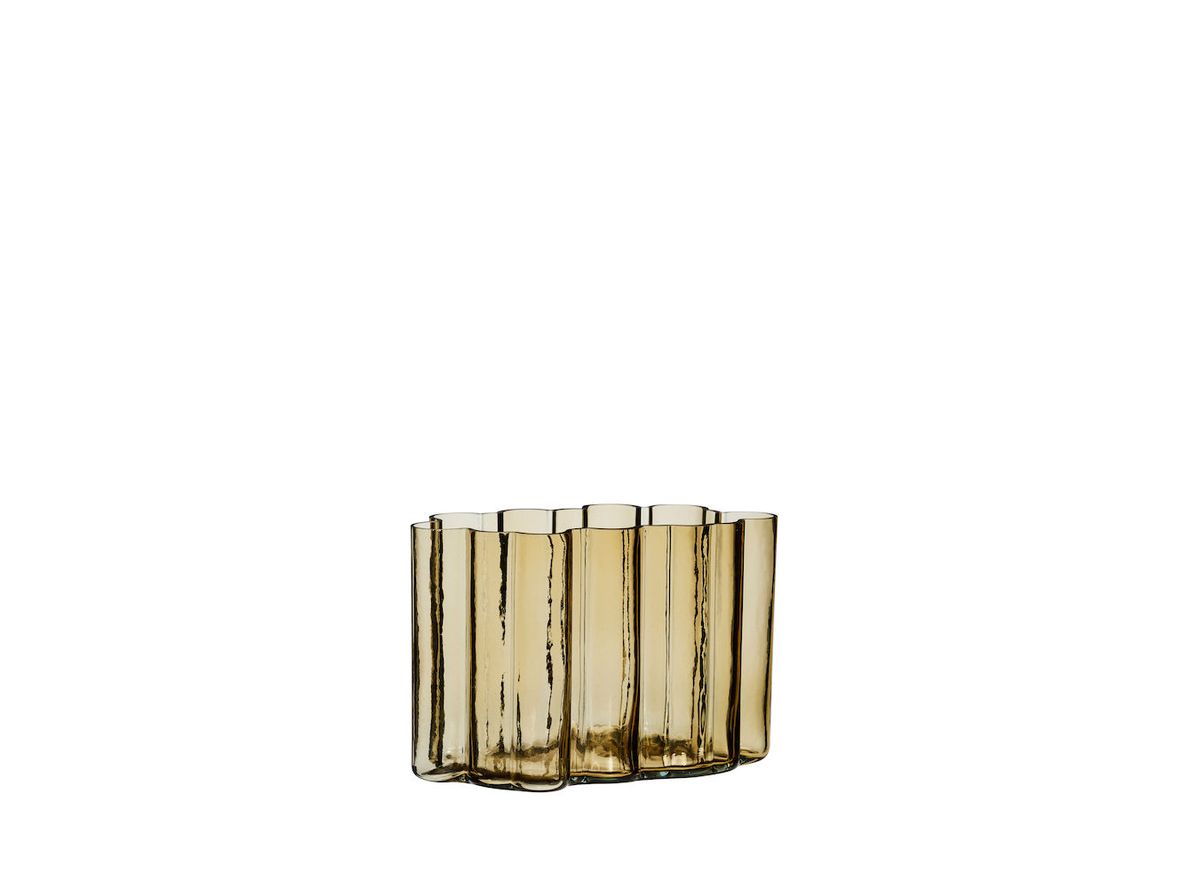 Hübsch - Umber Vase - Vase - Ravfarve - 30x16xh20cm Hübsch - Umber Vase - Vase - Ravfarve - 30x16xh20cm