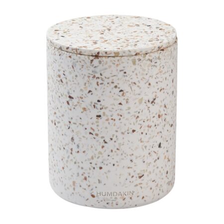 Humdakin Humdakin Terrazzo vase med låg Ø13 cm Red/Beige