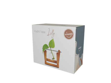 Hydro Lilly Vase - natur/klar