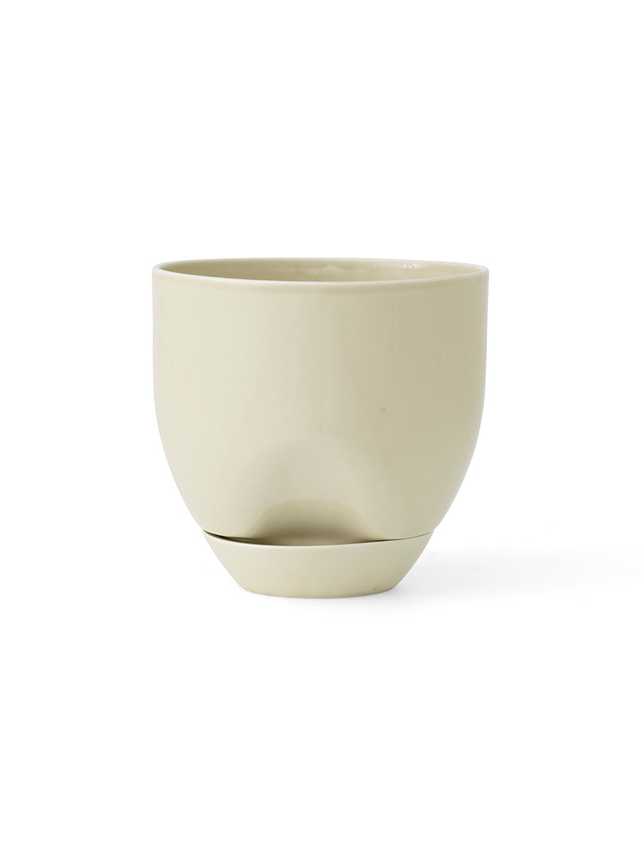 Hydrous Planter, ashen i Ø 20 cm fra Audo Copenhagen Hydrous Planter, ashen i Ø 20 cm fra Audo Copenhagen