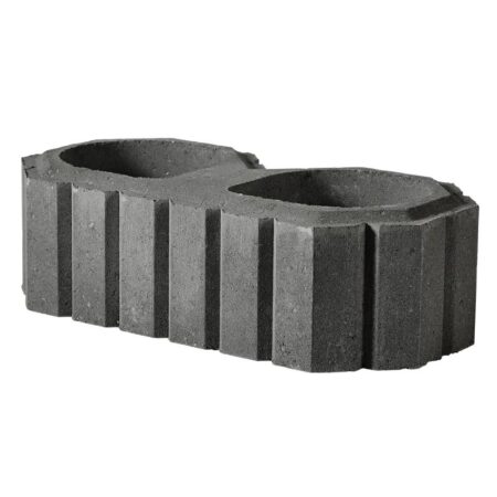 IBF Plantesten 50x25x15 cm Sort/Antracit Type 8