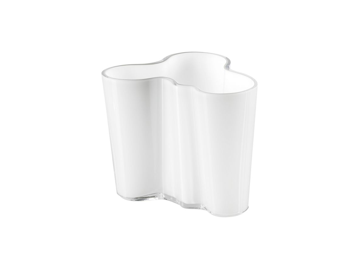 IITTALA - Alvar Aalto Vase - Vase - Hvid S - 9,5 cm IITTALA - Alvar Aalto Vase - Vase - Hvid S - 9,5 cm
