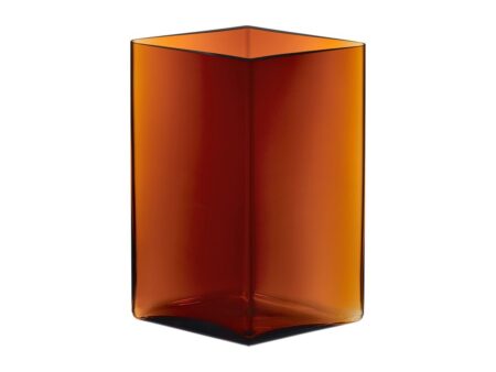 IITTALA - Ruutu Vase - Vase - Kobber XL - 20,5 x 27 cm