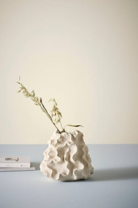 IVA vase - h⌀jde 22 cm Mat hvid