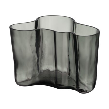 Iittala Alvar Aalto vase 140 mm Mørkegrå