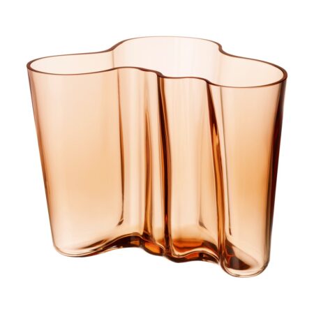 Iittala Alvar Aalto vase brun Rio 160 mm
