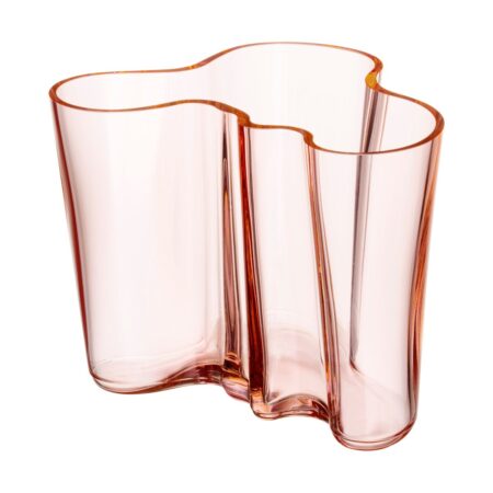 Iittala Alvar Aalto vase laksrosa 160 mm